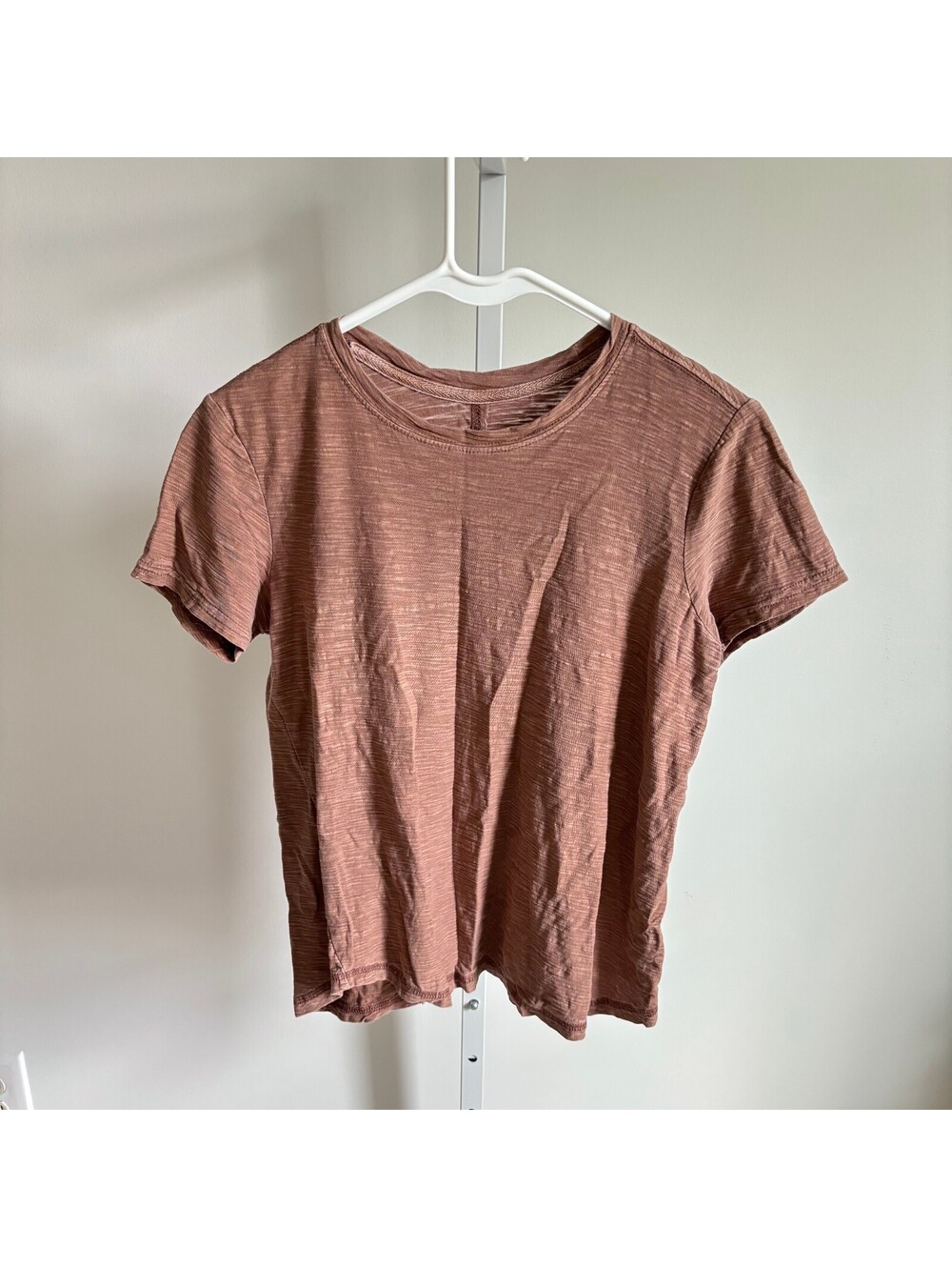 Anthropologie Pilcro EUC Women's 100% Cotton Brown Short Sleeve Tee Size XS